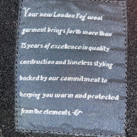 London Fog Full Length Hooded Wool Coat - Picture 11 of 13